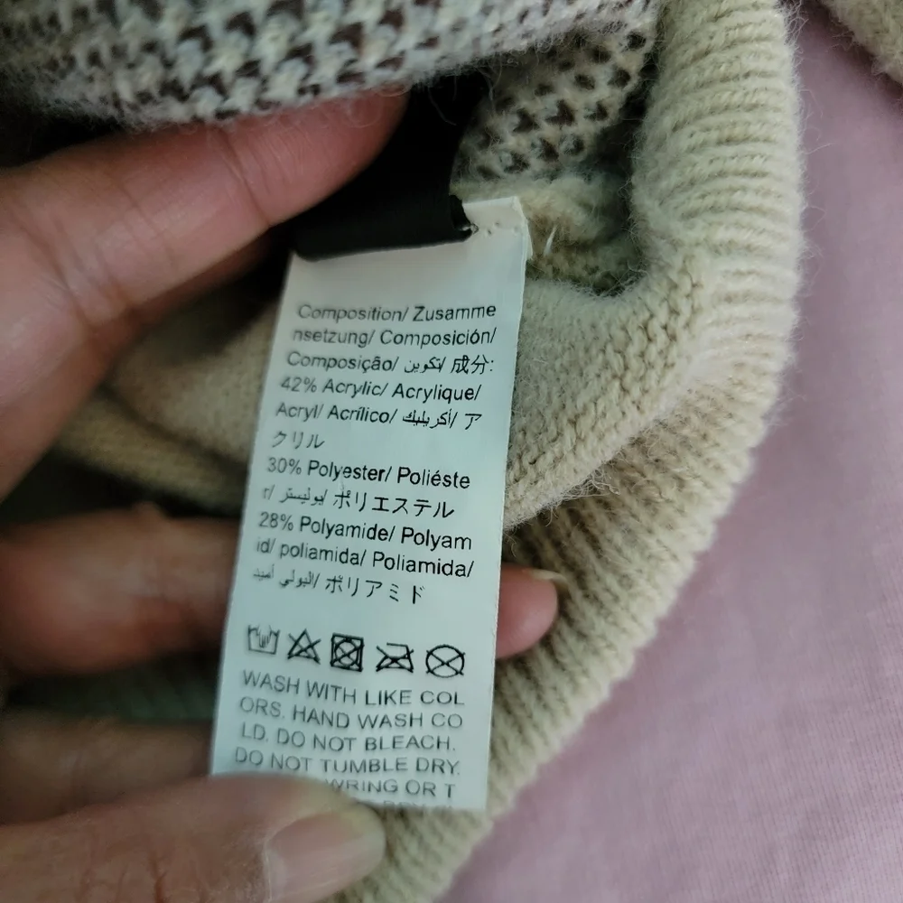 Y2K Women's Button-Up Cropped Cardigan Sz S/M Preppy Academia Coquette Neutral